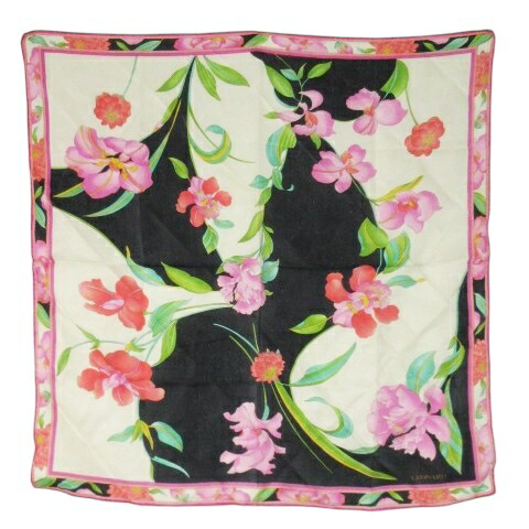 楽天市場】【LEONARD】レオナール スカーフ ストール 花柄 大判 シルク