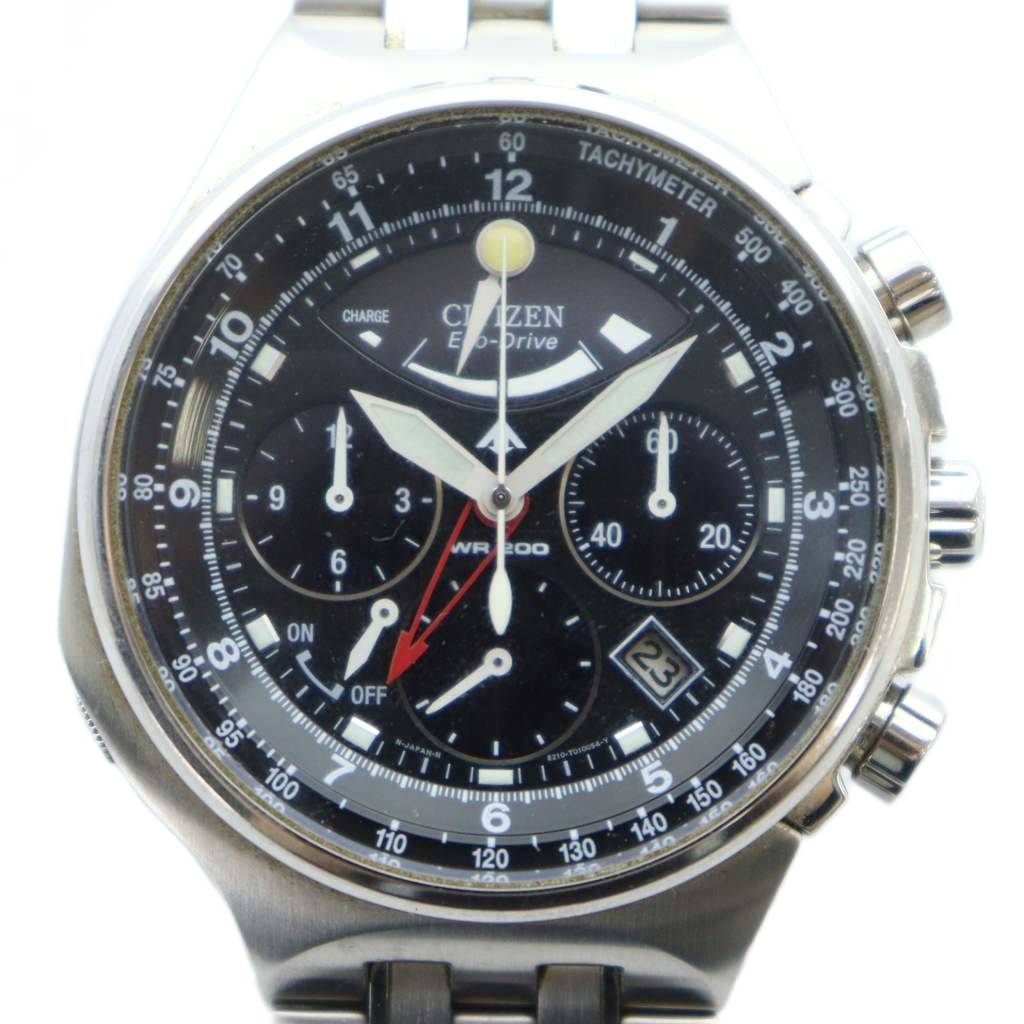 CITIZEN TOYOTA 86 クロノグラフ ブラック Citizen X Toyota 86 Eco-Drive Chronograph Watch - An Owner's