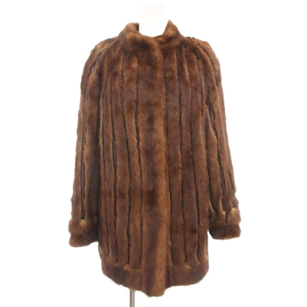 楽天市場】【中古】Christian Bahn Fine Furs デミバフミンク 毛皮