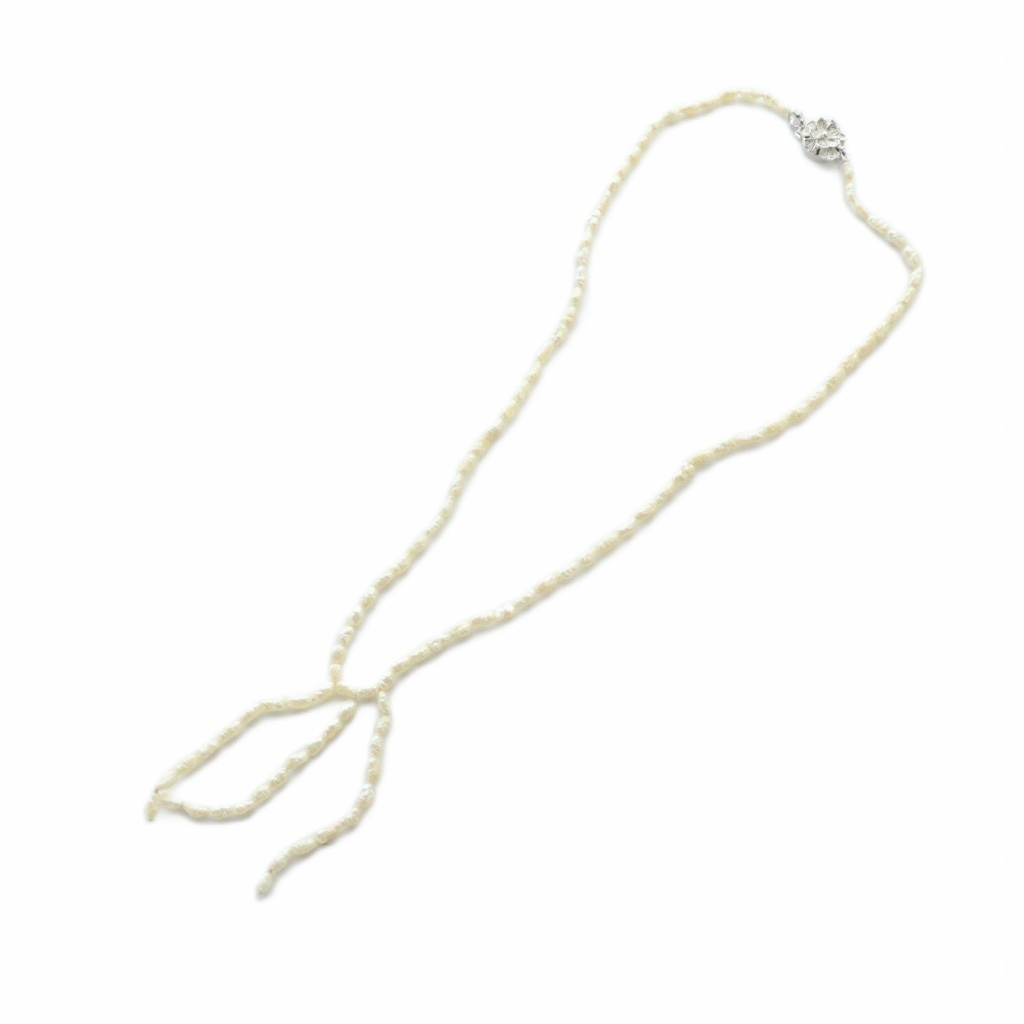 【楽天市場】【中古】ノーブランド品 ネックレス アクセサリー バロックパール 真珠 Silver925 4mm 白 ホワイト GY11 /MQ ...