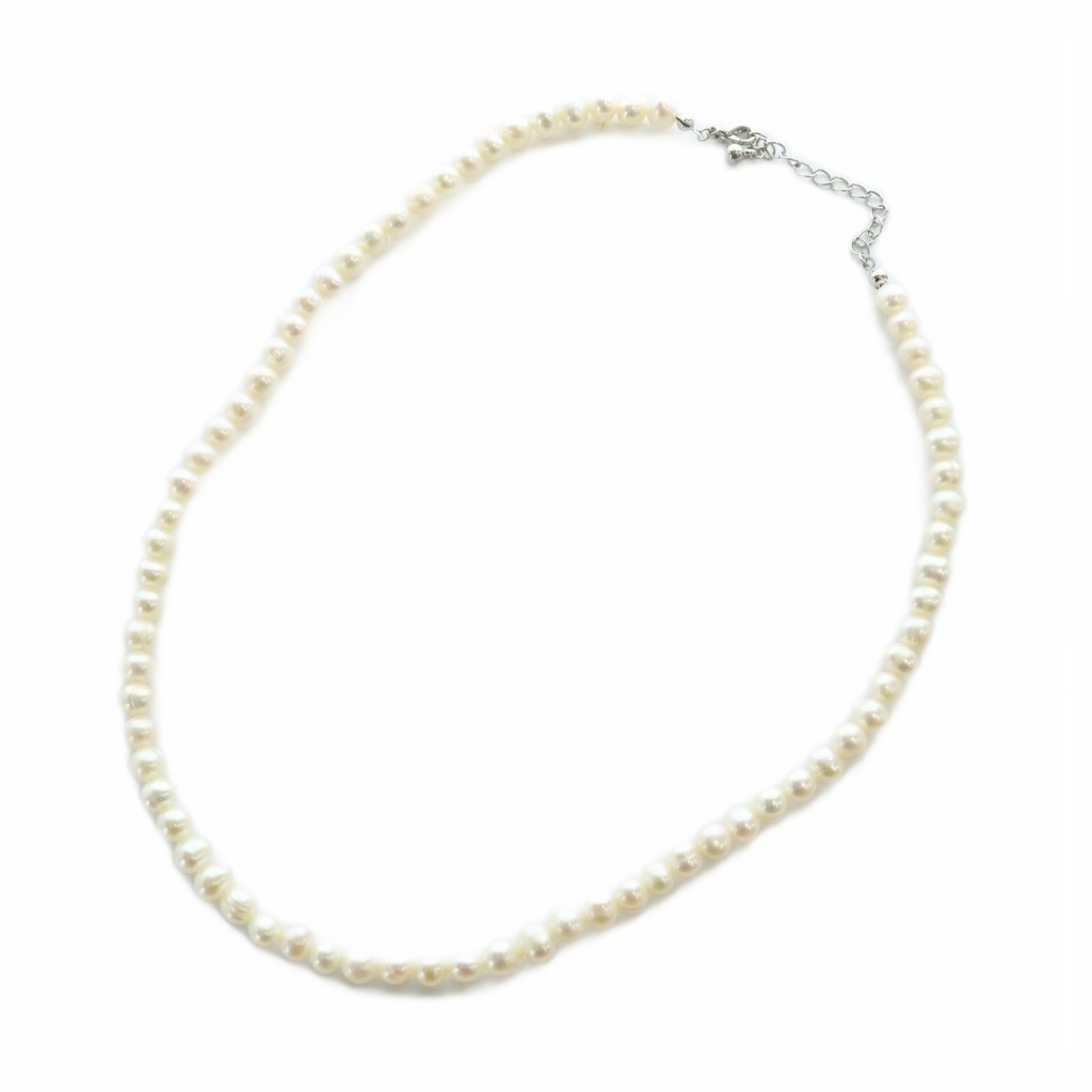 【中古】ノーブランド品 ネックレス アクセサリー パール ネックレス 真珠 6mm 白 ホワイト ■GY11 /MQ レディース 【ベクトル 古着】 251025