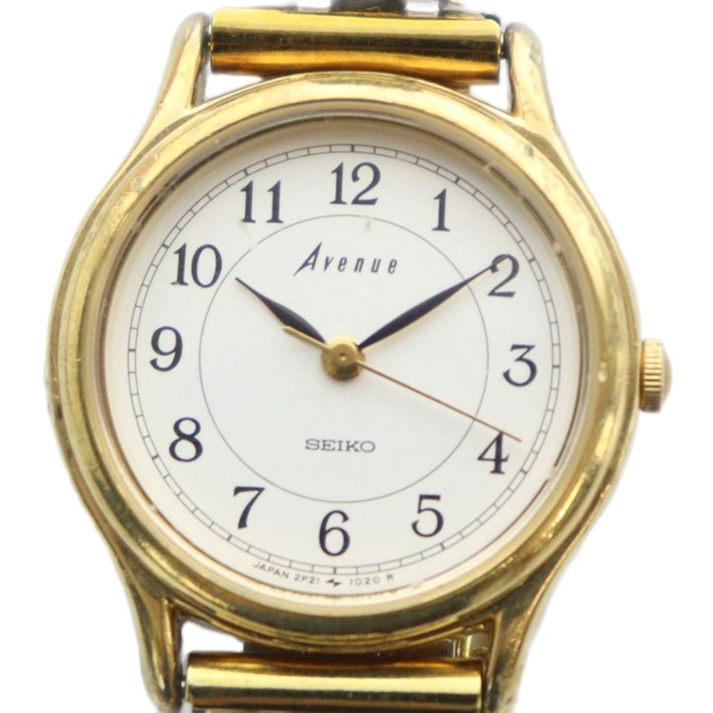 【美品 電池交換済み】SEIKO セイコー クォーツ式腕時計　白文字盤 SEIKO（セイコー） （豪華おまけ有） ドルチェ＆エクセリーヌ SADZ185