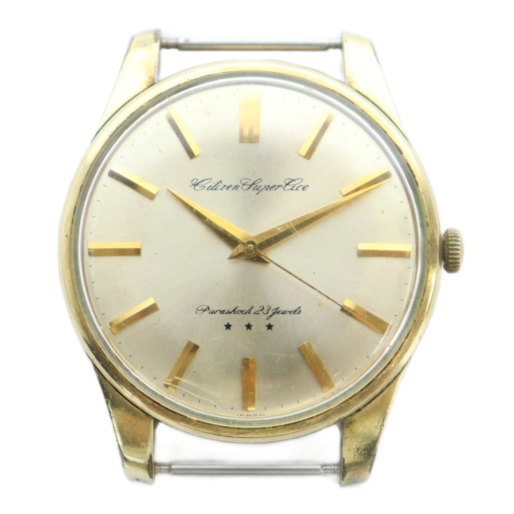 楽天市場】シチズン エース A15001 K18YG 金無垢 メンズ 腕時計 デイト