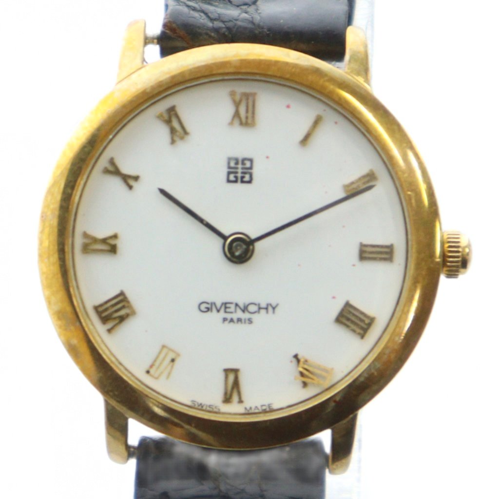 454【美品】GIVENCHY 箱付き ゴールド メンズ レディース 時計 454【美品】GIVENCHY 箱付き ゴールド メンズ レディース 時計 454【美