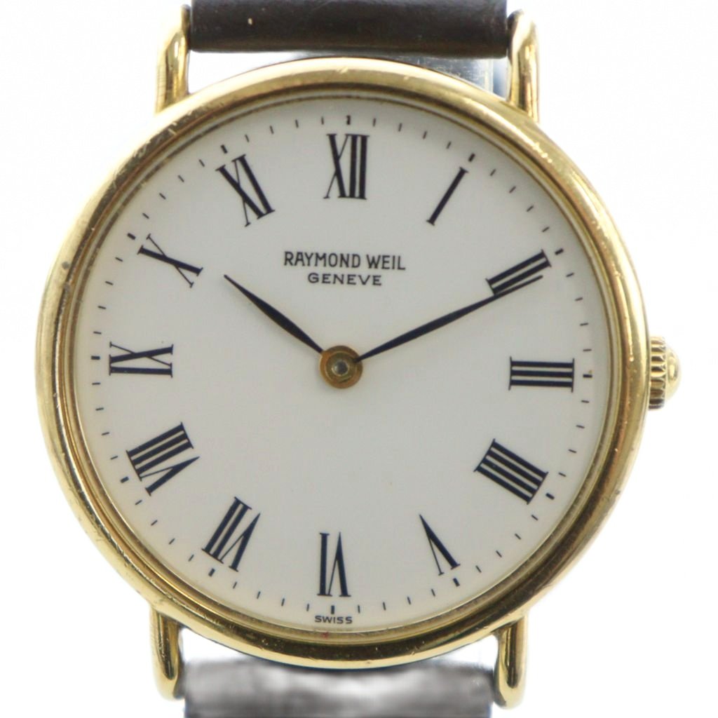 稼働レイモンドウィルQZゴールド文字盤4802 ライン ストーン メンズ 腕時計 2025年最新】RAYMOND WEIL 4802の人気アイテム - メルカリ