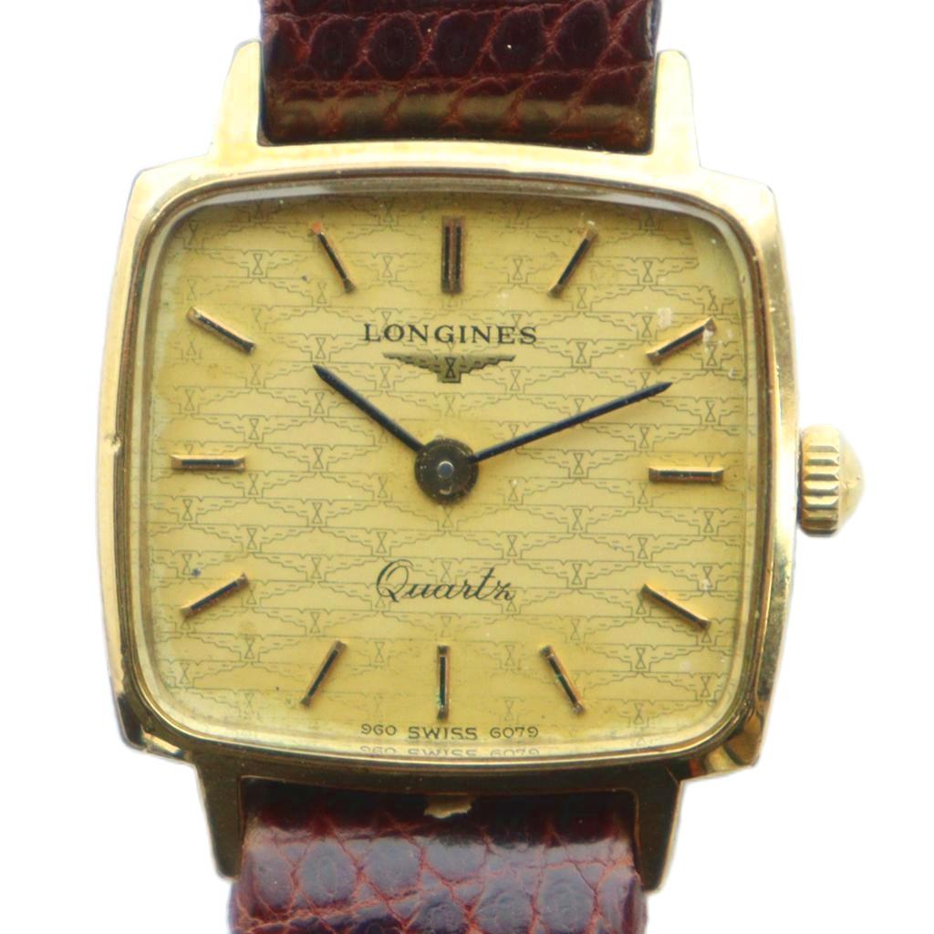 LONGINES ロンジン ゴールド文字盤 レディース 動作未確認 ジャンク be-rich0112_bt2901