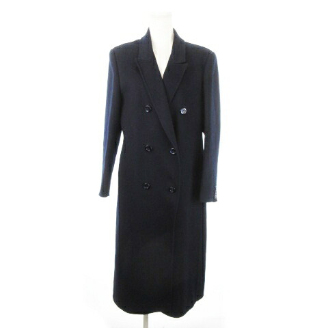 【ゆさん専用】ロロピアーナ カシミヤ ロング ダブルチェスターコート Loro Piana カシミヤダブルフェイスコート ブラック – MASTERPLAN