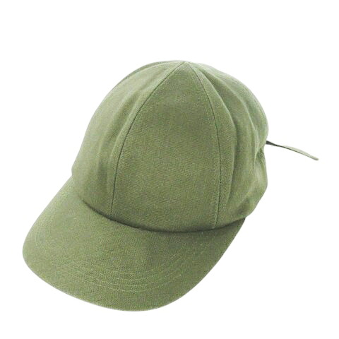 【中古】未使用品 エントワフェイン ENTWURFEIN ABEL KP キャップ BBキャップ 帽子 バックリボン one size 緑 カーキ /CK18 ■GY55 レディース 【ベクトル 古着】 251126