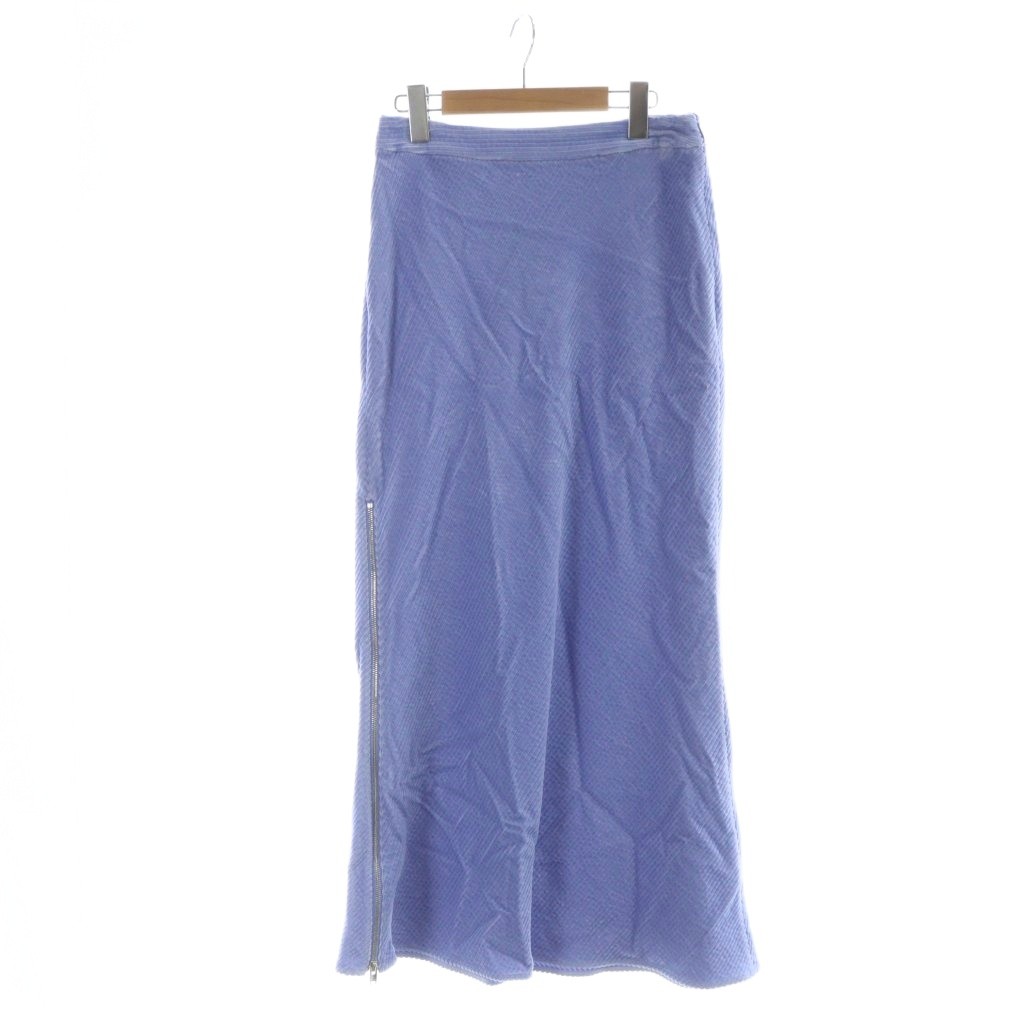 【中古】未使用品 チノ CINOH 23WSK001-21 CORDUROY MARMAID SKIRT L.BLUE ロングスカート ジップフライ 36 青 ブルー ■GY55 /MQ レディース 【ベクトル 古着】 260114