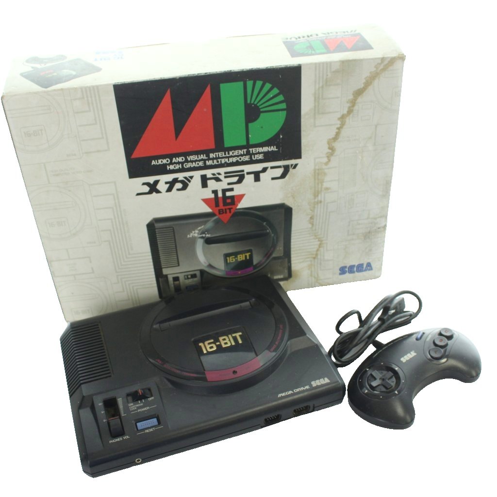 【中古】SEGA セガ MEGA DRIVE メガドライブ ゲーム機本体 通電確認済 箱付き HAA-2510 /MW ■GY18 その他 【ベクトル 古着】 260716|ブランド古着の買取販売ベクトル