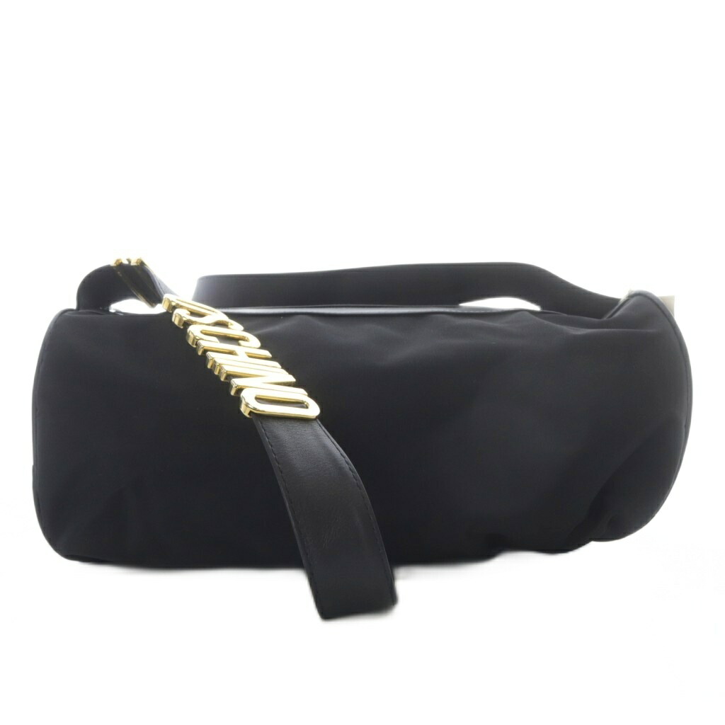 楽天市場】MOSCHINOモスキーノ ベルトビックロゴ入り ナイロン