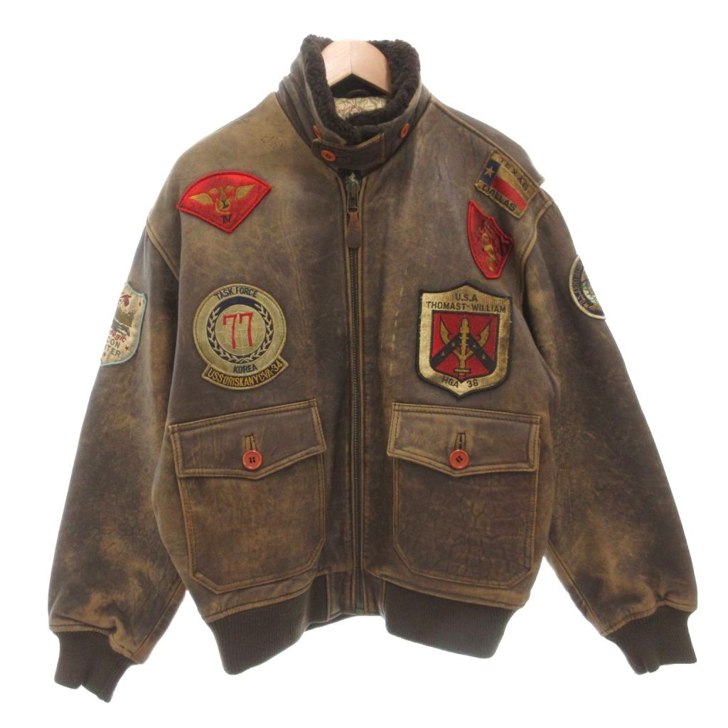 楽天市場】80s USA製 AVIREX G-2 フライト ジャケット メンズ L 程/ 80