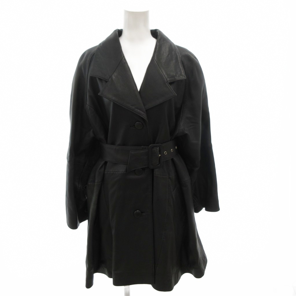 お値下げしました。KATHARIN HAMNETT　リアルラムレザーコート 楽天市場】【中古】キャサリン・ハムネット KATHARINE HAMNETT LONDON