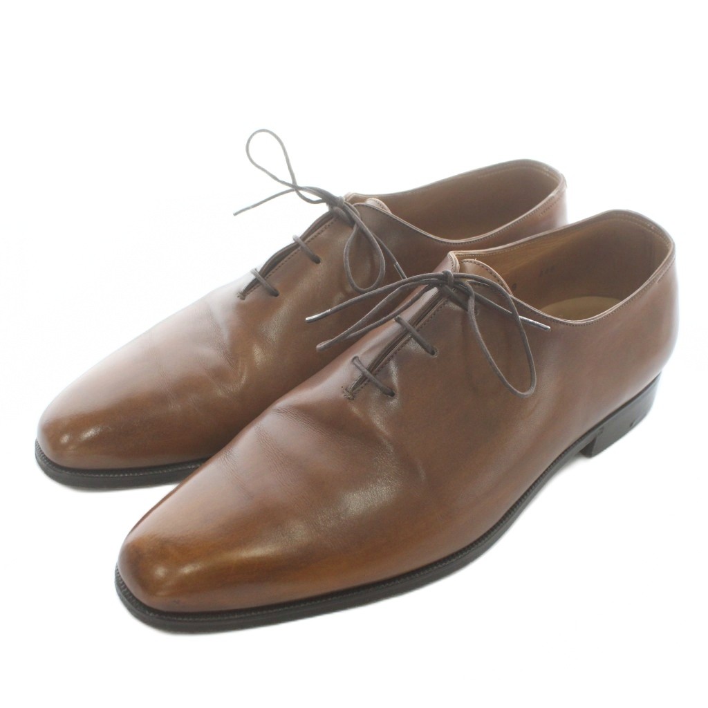 【中古】ベルルッティ Berluti 349 アレッサンドロ Alessandro ビジネスシューズ ドレス 革靴 レザー 外羽根 レースアップ 9 27.5cm 茶色 ブラウン /XZ ■GY18 メンズ 【ベクトル 古着】 251221