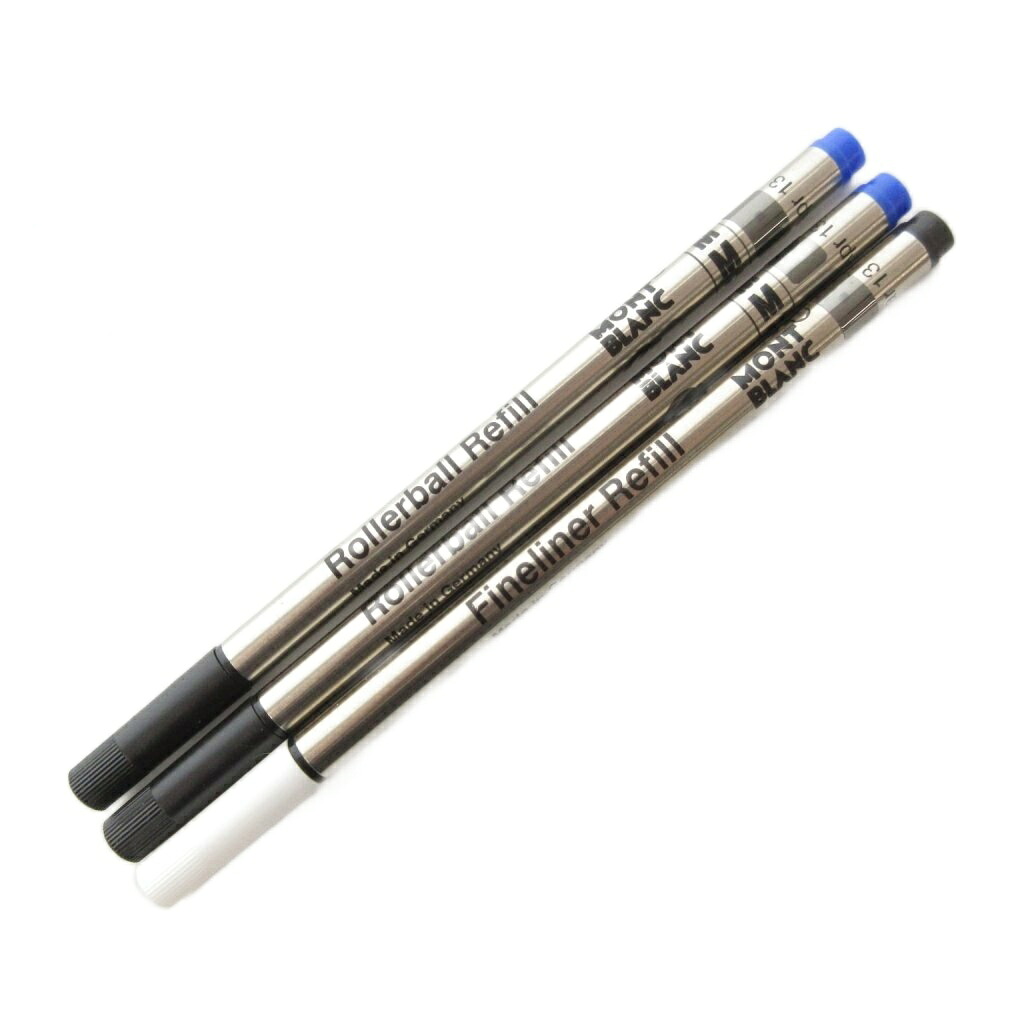 【中古】モンブラン MONT BLANC ローラーボール ファインライナー リフィル 3本セット まとめ M ブルー グリーン /UO ■GY18 その他 【ベクトル 古着】 260106 9,730円