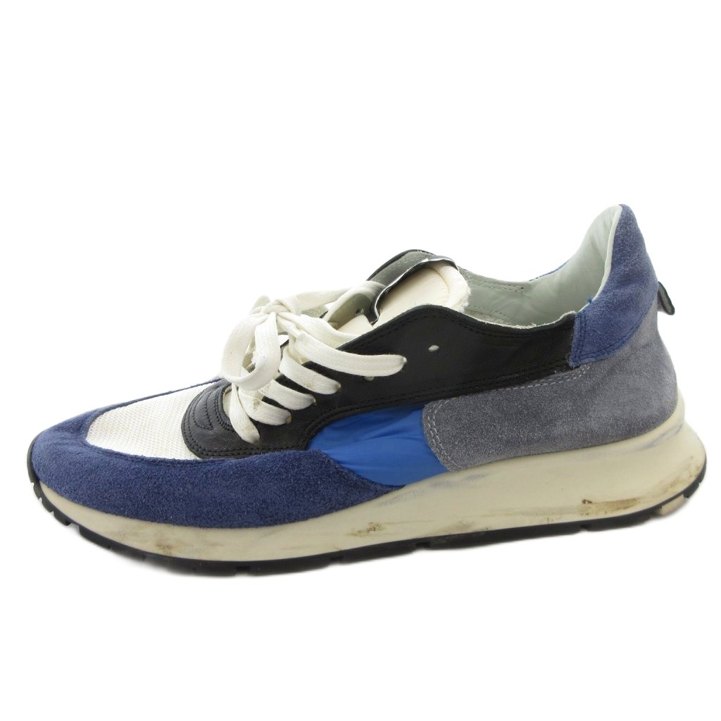 【中古】フィリップモデル PHILIPPE MODEL スニーカー シューズ 40 青 ブルー ローカット /FF ■GY19 メンズ 【ベクトル 古着】 260107