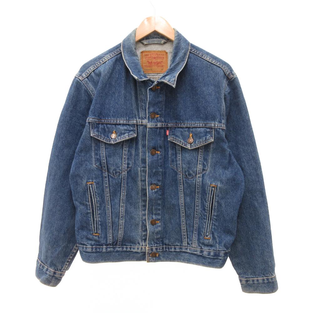 楽天市場】USA製 87年 Levi's 70507-0219 Chemical Wash Denim Jacket