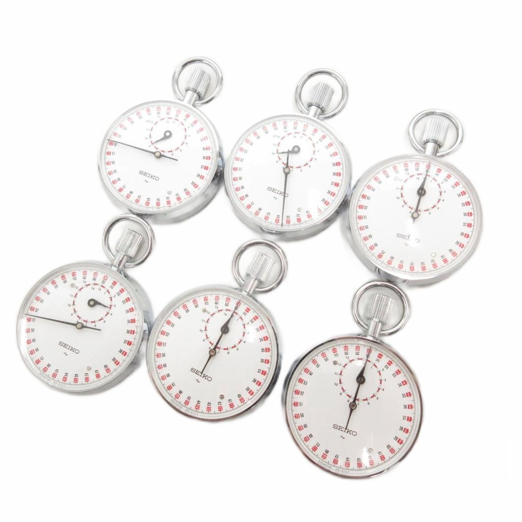 【中古】セイコー SEIKO ジャンク品 88-5011 ストップウォッチ 6点 セット まとめ シルバーカラー 銀色 /FF ■GY18 その他 【ベクトル 古着】 260117 15,768円