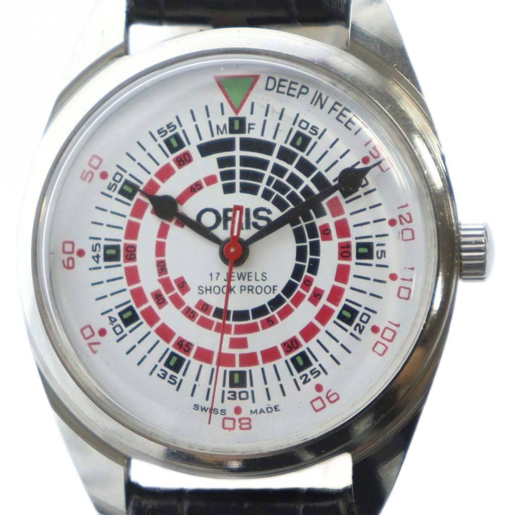 【限定モデル】 ORIS オリス ヴィンテージ 手巻き時計　クロコ型押し 限定モデル】【本革・クロコ型押し】 ORIS オリス ヴィンテージ 手巻き