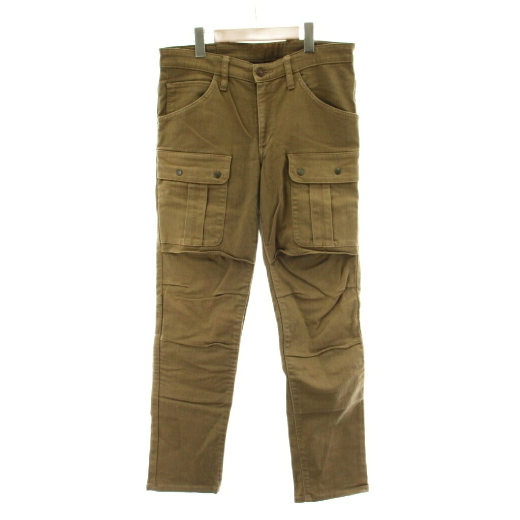 【中古】エドウィン EDWIN 56design Collab ライダーカーゴパンツ コーデュラ RIDER CARGO PANTS CORDURA M ベージュ カーゴポケット 長ズボン 056C09 /PP ■GY01 メンズ 【ベクトル 古着】 260213