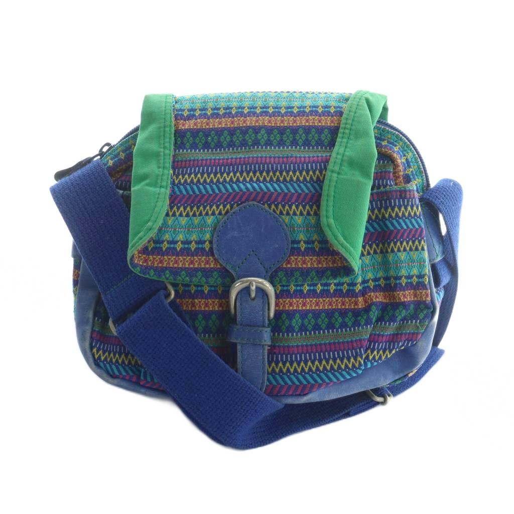 【中古】ケンゾー KENZO ショルダーバッグ 斜めがけ ロゴ 総柄 マルチカラー ■GY11 /MQ レディース 【ベクトル 古着】 260126