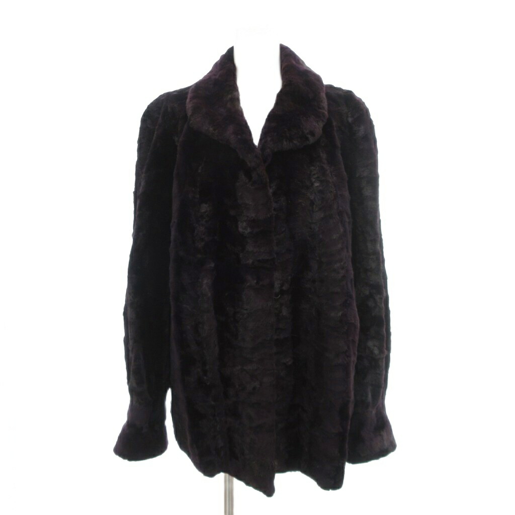 【中古】ALTIMA FUR ファーコート 毛皮 シェアードミンク ミドル ハーフ丈 ダークパープル /UO ■GY11 レディース 【ベクトル 古着】 260213｜ブランド古着の買取販売ベクトル 15,048円