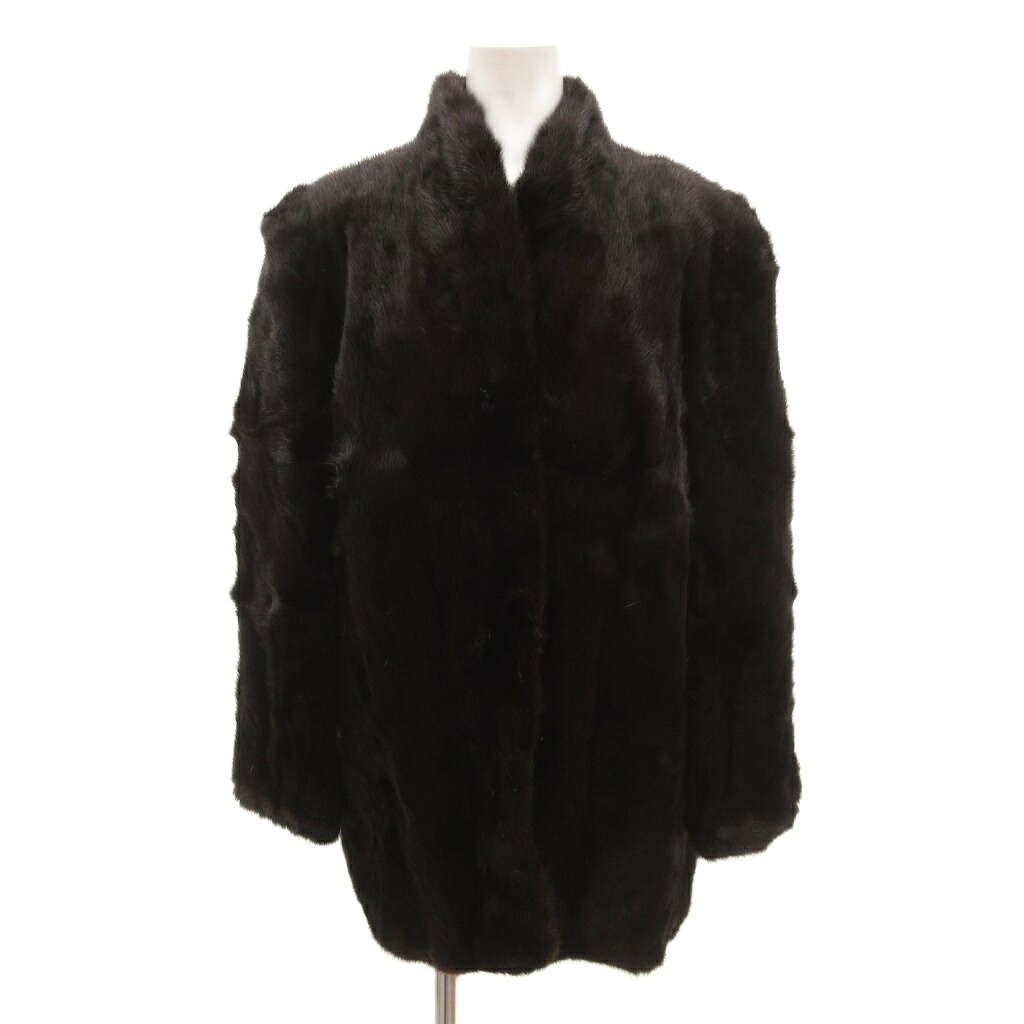 【中古】ノーブランド ファーコート ジャケット ミンク 毛皮 11 ダークブラウン /JS ■GY11 レディース 【ベクトル 古着】 260212｜ブランド古着の買取販売ベクトル