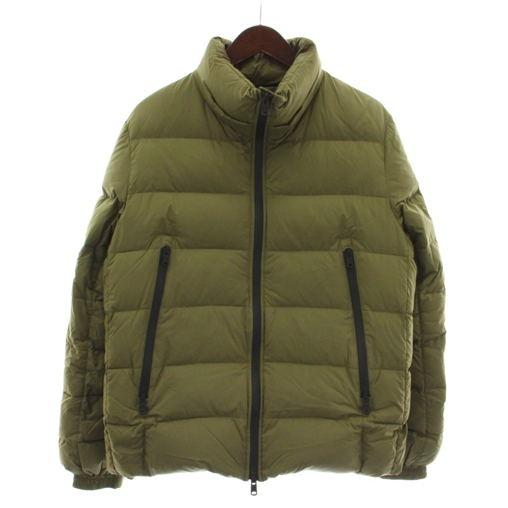 【中古】タトラス TATRAS ボルボレ BORBORE ダウンジャケット アウター ナイロン ジップアップ ロゴ 02 カーキ MTAT22A4568-D /XZ ■GY18 メンズ 【ベクトル 古着】 260207｜ブランド古着の買取販売ベクトル