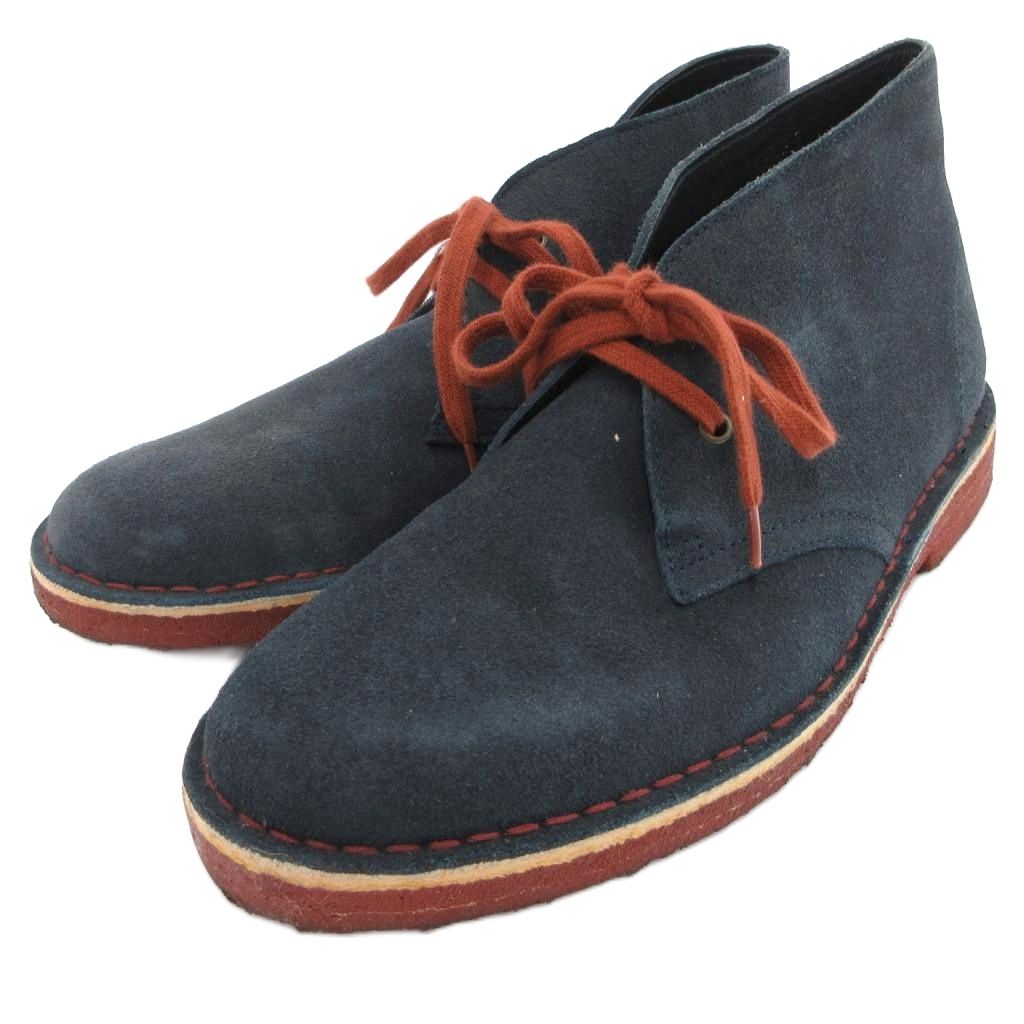 【中古】ホーキンス Hawkins チャッカブーツ シューズ スエードレザー EU41 紺 ネイビー /JS ■GY18 メンズ 【ベクトル 古着】 260327