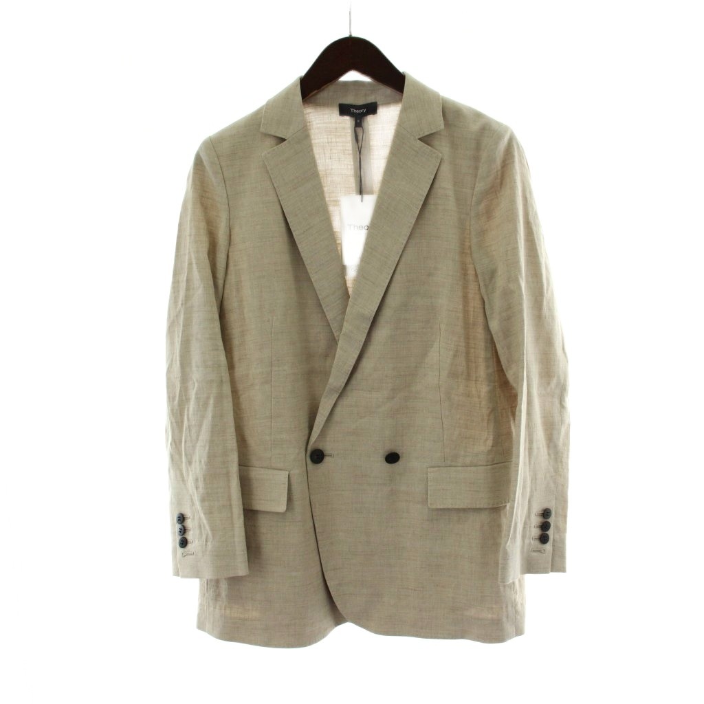 中古】未使用品 セオリー Theory タグ付き 22SS ECO SHARKSKIN DB BOY 