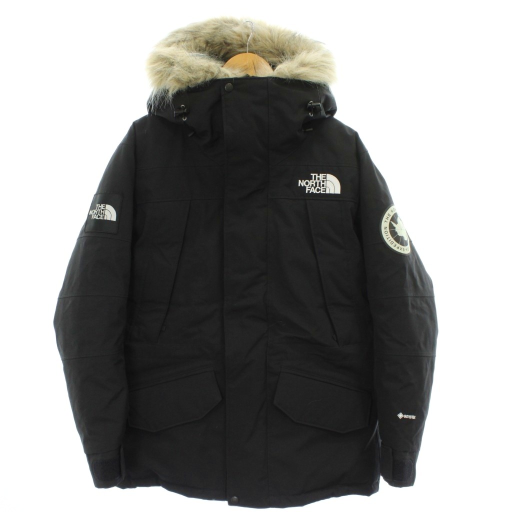 【中古】ザノースフェイス THE NORTH FACE ANTARCTICA PARKA アンタークティカパーカ 落ちこむ上衣 ロゴタイプ ボンネット M 黒 黒いこと ND92342 /MW ■GY18 メンズ 【ベクター 古着】 260219