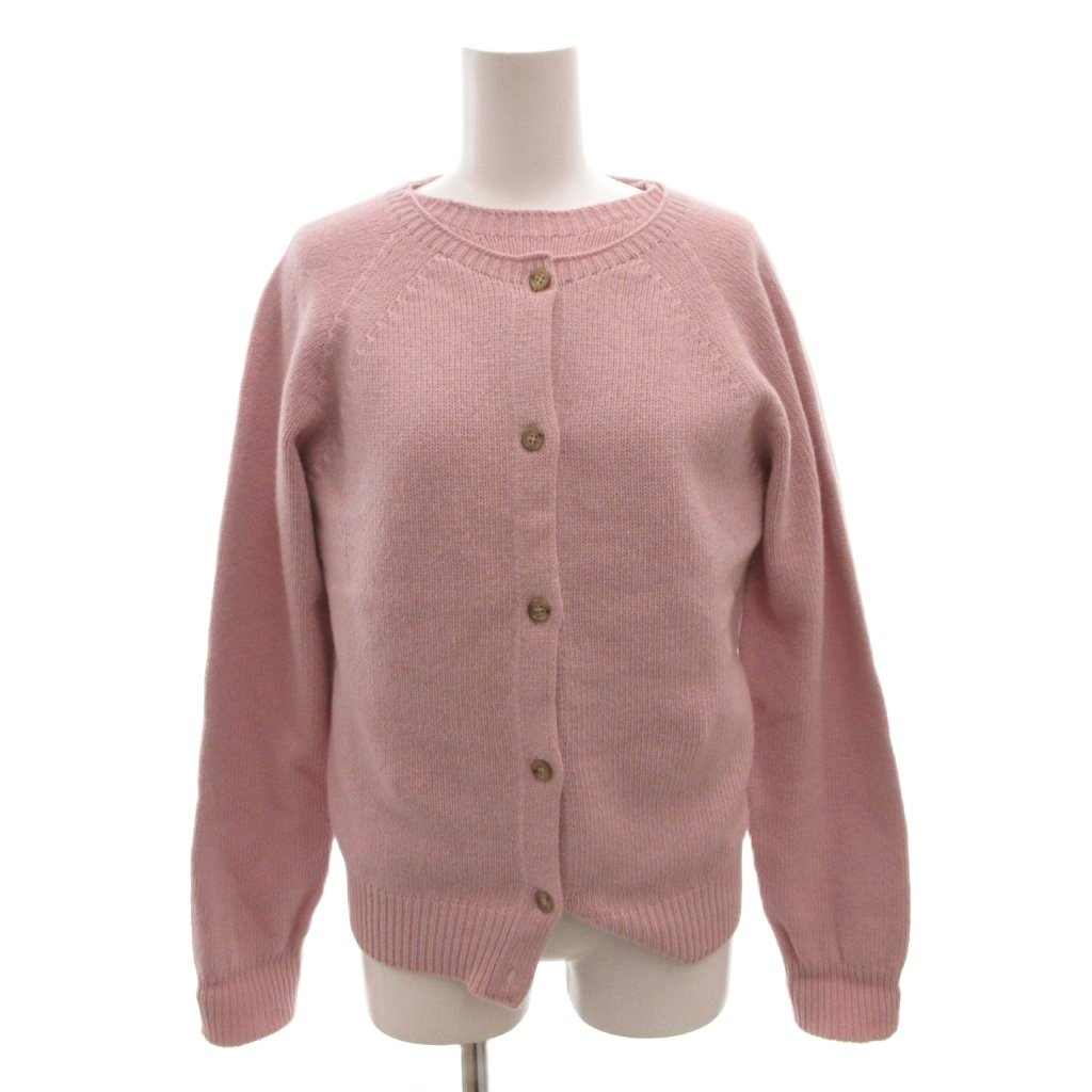 【中古】マックスマーラ ウィークエンドライン MAX MARA WEEKEND LINE アンサンブル ニット セーター 半袖 ウール M ピンク /FF ■GY12 レディース 【ベクトル 古着】 260320
