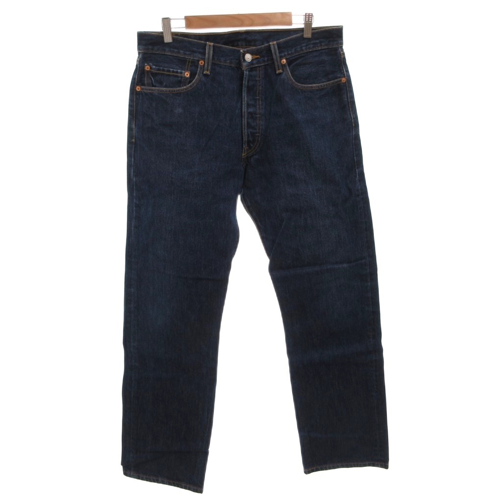 【中古】リーバイス Levi's 00501-0115 501 デニムパンツ ジーンズ ボタンフライ ストレート W34 L32 インディゴ /FF ■GY12 メンズ 【ベクトル 古着】 260331
