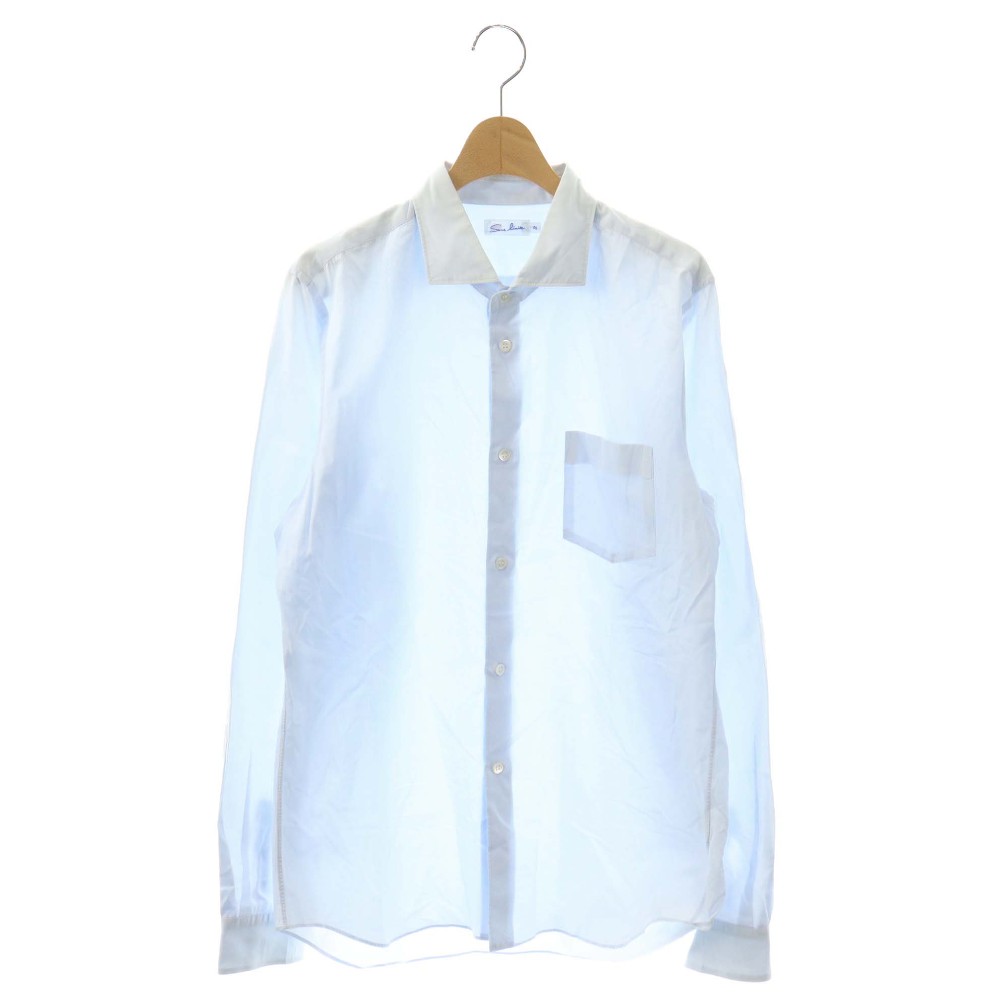 【中古】サンズリミット sans limite シャツ 長袖 2 ライトブルー W1301008 /CX ■GY03 メンズ 【ベクトル 古着】 260306 11,289円
