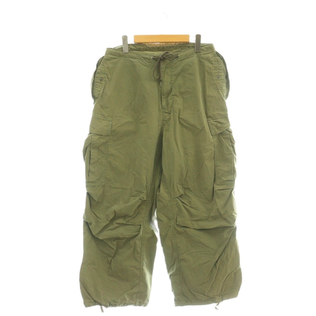 【中古】アーミーツイル ARMY TWILL カーゴパンツ ワイドパンツ M カーキ /DF ■GY01 メンズ 【ベクトル 古着】 260311 4,374円