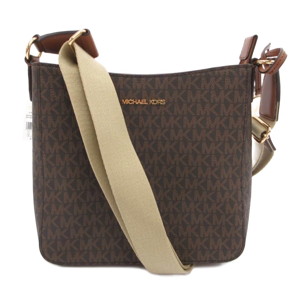 【中古】マイケルコース MICHAEL KORS ショルダーバッグ PVC ロゴ 総柄 茶 ブラウン 35S4GTVC5B /JS ■GY18 レディース 【ベクトル 古着】 260327 9,933円