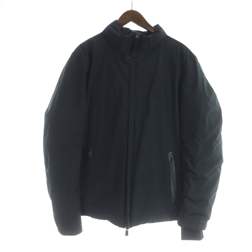 【中古】地獄ノ HERNO LAMINAR PI00240UL-11121-9300 落ち込む上衣 長袖 ジップアップ ゴアテックス 52 XL 黒 黒いこと ■GY18 /MQ メンズ 【ベクター 古着】 260302