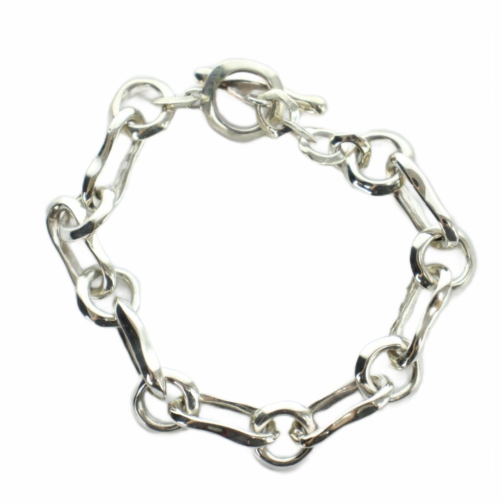 【中古】TATEOSSIAN チェーン店腕輪 添え物 バングル Silver925 しろがね色色 ■GY35 /MQ メンズ 【ベクター 古着】 260326