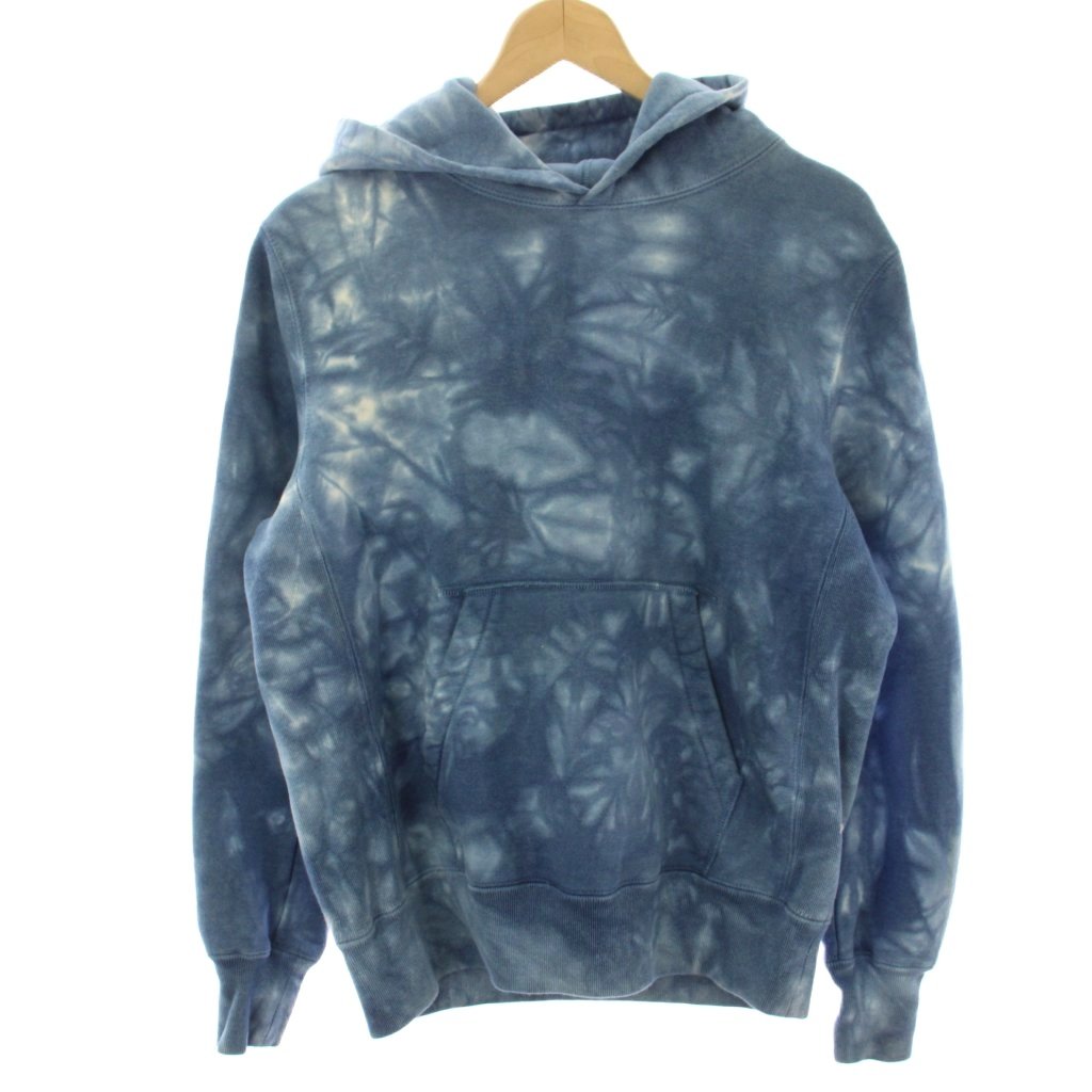 【中古】レミレリーフ REMI RELIEF パーカー スウェット プルオーバー タイダイ柄 S 青 ブルー /HN ■GY19 メンズ 【ベクトル 古着】 260314｜ブランド古着の買取販売ベクトル