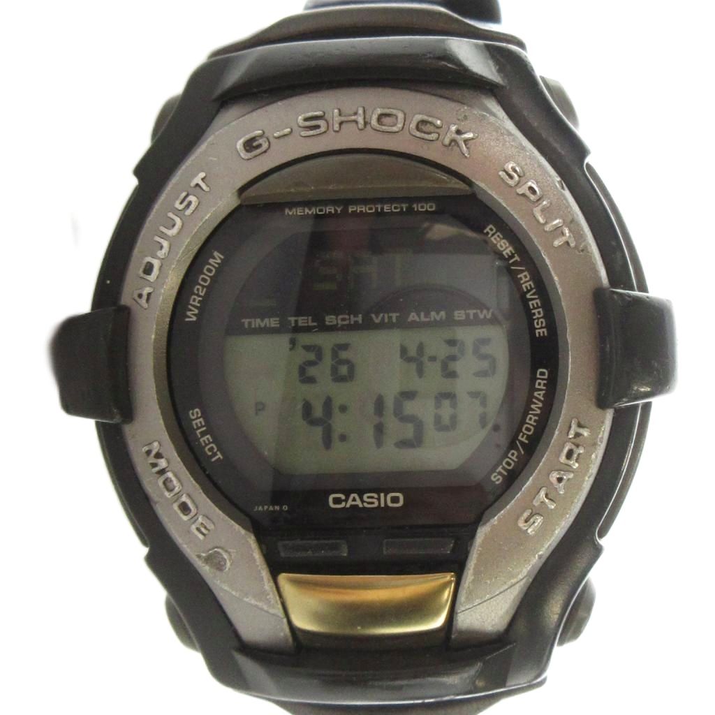 【中古】カシオジーショック CASIO G-SHOCK GT-000 ウオッチ ご覧なさる 石英 デジタル 暦付き添い人 黒 黒いこと ■GY18 /MQ メンズ 【ベクター 古着】 260428
