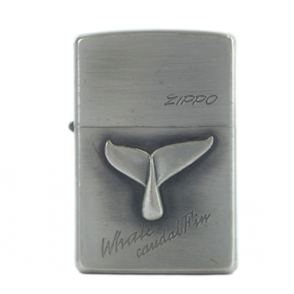 【中古】ジッポー ZIPPO WHALE CANDAL FIN オイルライター 喫煙具 タバコ 小物 火花確認済 シルバー色 ■GY11 /MQ その他 【ベクトル 古着】 260318