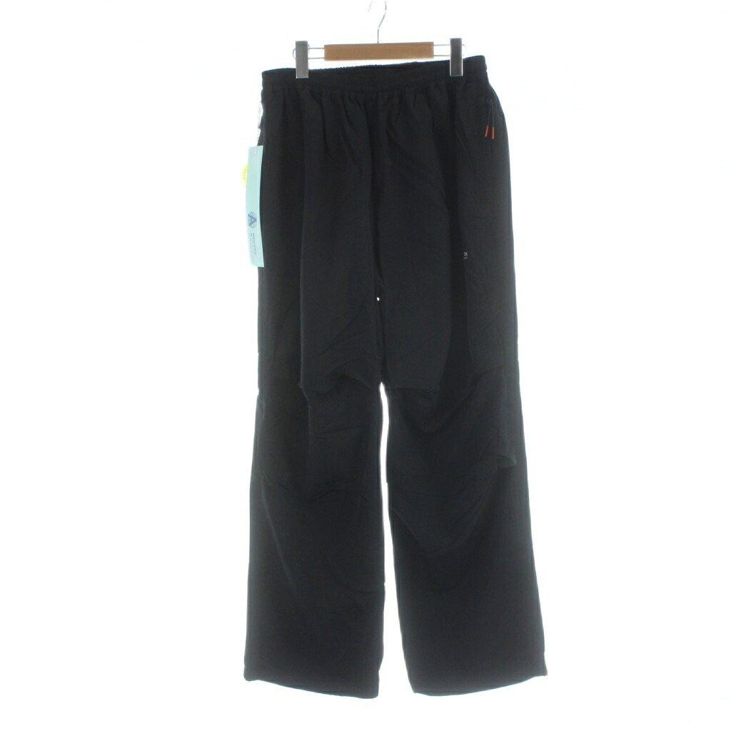 【中古】未使用品 マジックスティック MAGIC STICK 25FW-MS10-028 NEW TRAINING TRACK PANTS ナイロンパンツ ストレート タグ付き L 黒 ブラック ■GY72 /MQ メンズ 【ベクトル 古着】 260319|ブランド古着の買取販売ベクトル