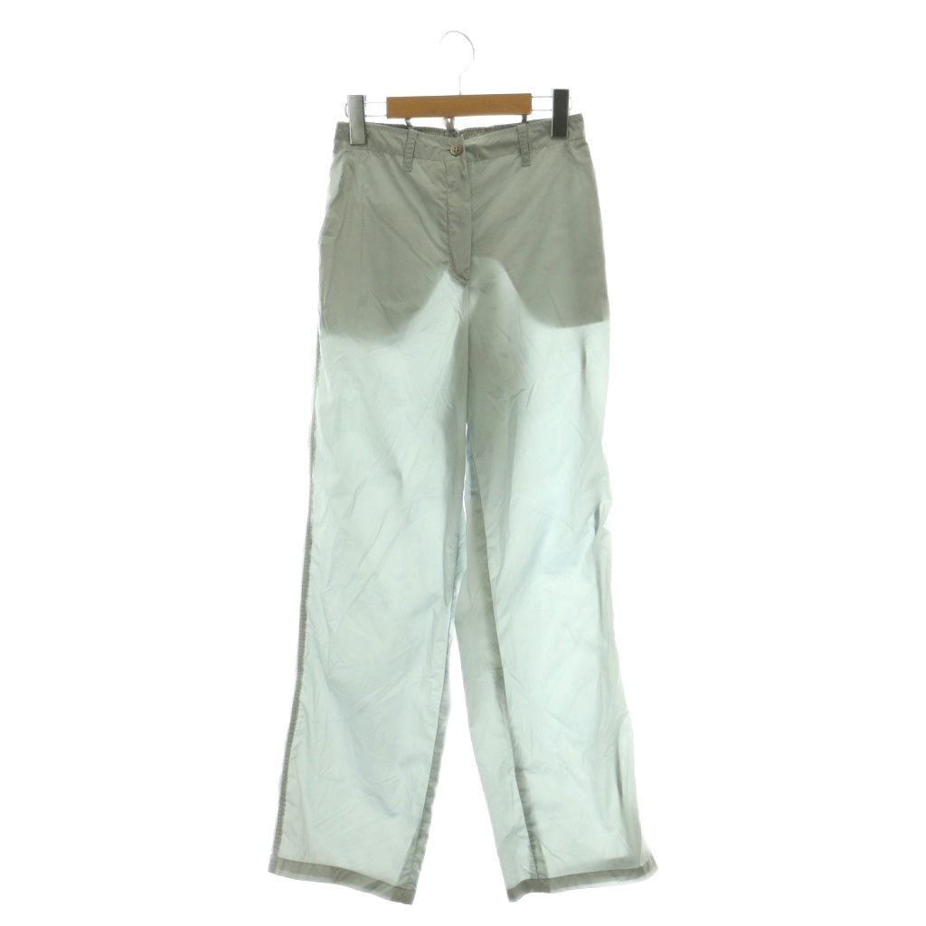 【中古】ジルサンダー JIL SANDER ナイロンパンツ ストレート 34 ライトグレー /CX ■GY35 レディース 【ベクトル 古着】 260324