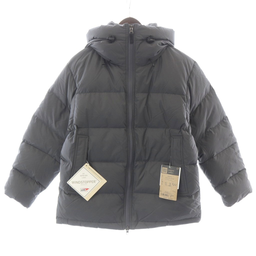 【中古】未当て嵌める品 ザノースフェイス THE NORTH FACE 25AW Alteration Down Shell Parka オルタレーションダウンシェルパーカー 落ちこむ上衣 ボンネット XS グラファイトグレー 曳き船付き添い人 ND92562 /MW ■GY12 メンズ 【ベクター 古着】 260314