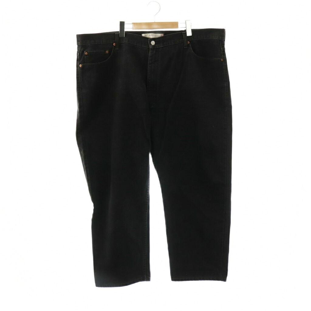 【中古】リーバイス Levi's 550 RELAXED FIT デニムパンツ ジーンズ 46×30 ブラック /CX ■GY12 メンズ 【ベクトル 古着】 260324
