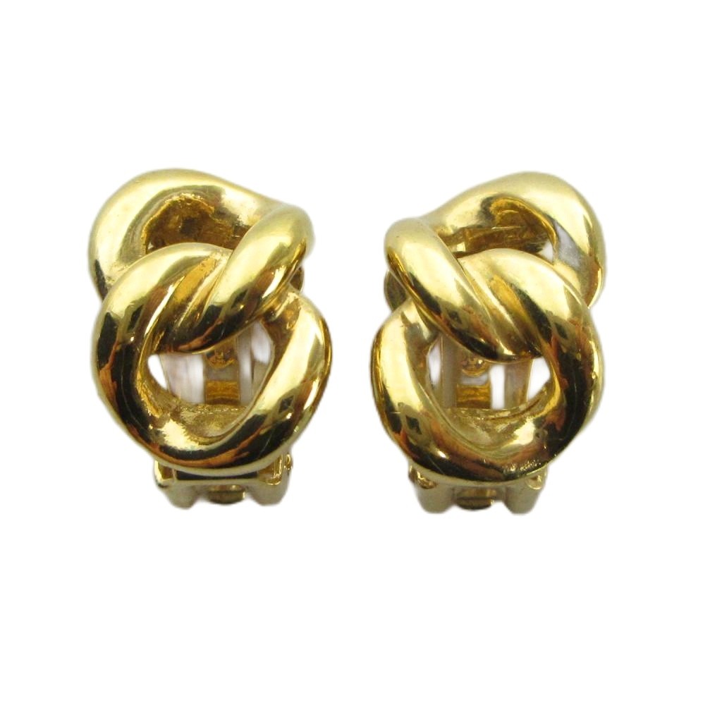 【中古】クリスチャンディオール Christian Dior イヤリング アクセサリー 両耳用 クリップ式 チェーン ゴールド色 ■GY18 /MQ ■OH レディース 【ベクトル 古着】 260331｜ブランド古着の買取販売ベクトル
