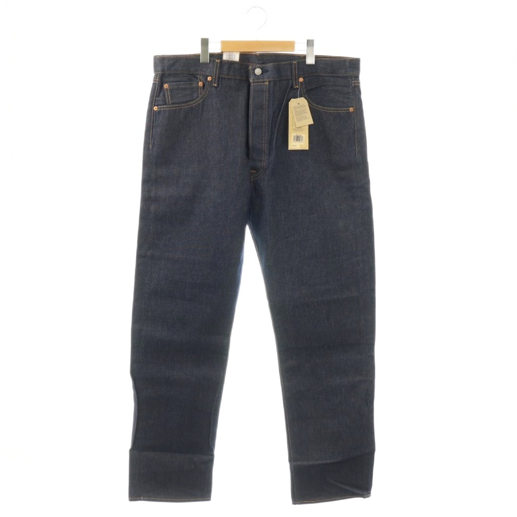 【中古】未使用品 リーバイス Levi 501 ORIGINAL デニムパンツ ジーンズ ボタンフライ タグ付き フラッシャー付き W38 L34 紺 ネイビー /CX ■GY18 メンズ 【ベクトル 古着】 260408