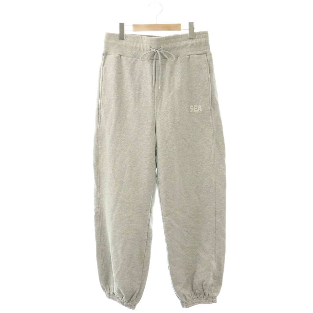 【中古】ウィンダンシー WIND AND SEA Cozy Sweat Pant スウェットパンツ イージー ドロスト L グレー /CX ■GY99 メンズ 【ベクトル 古着】 260403