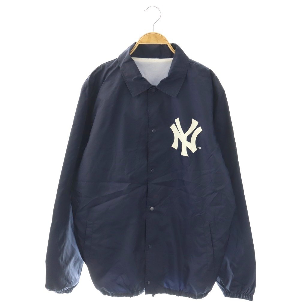 【中古】マジェスティック MAJESTIC コーチジャケット L 紺 ネイビー /SS ■OS ■GY44 メンズ 【ベクトル 古着】 260406