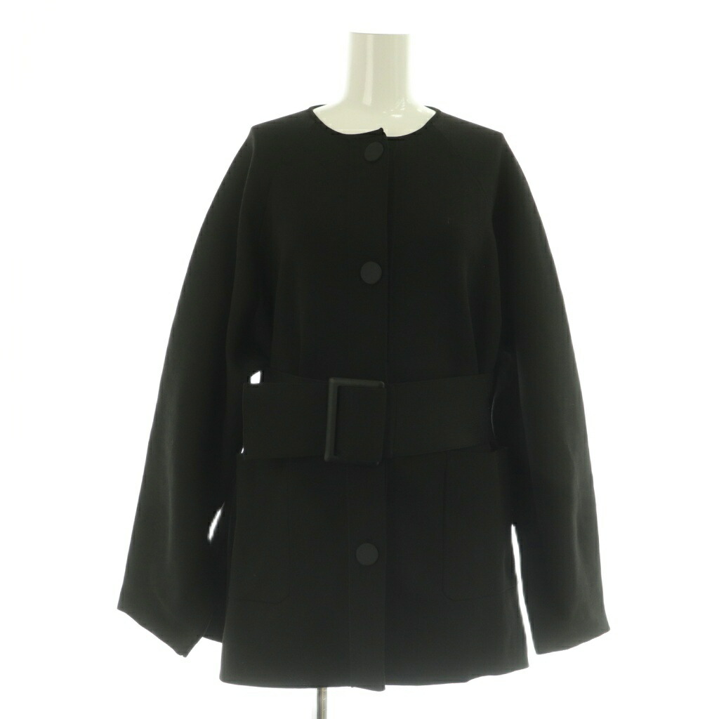 【中古】ユナイテッドアローズ UNITED ARROWS ジレー 編み物上衣 胴締め付 黒いこと /MY ■os ■GY18 レディース 【ベクター 古着】 260407